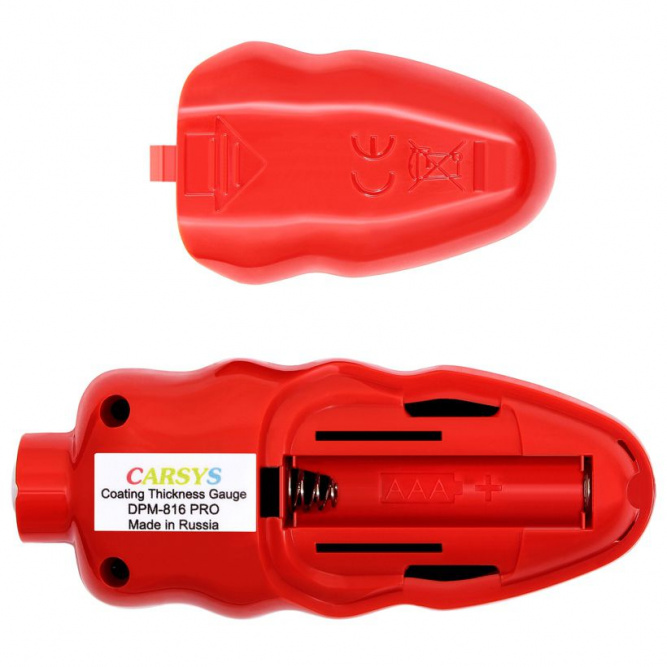Морозостойкий толщиномер CARSYS DPM-816 Pro (красный)