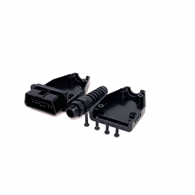 Штекер (разъем) OBD2 &amp;quot;папа&amp;quot; разборный