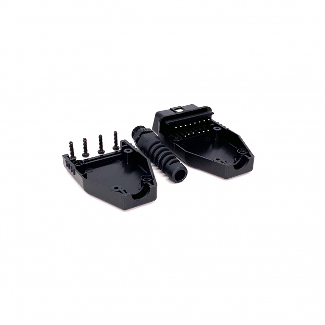 Штекер (разъем) OBD2 &amp;quot;папа&amp;quot; разборный