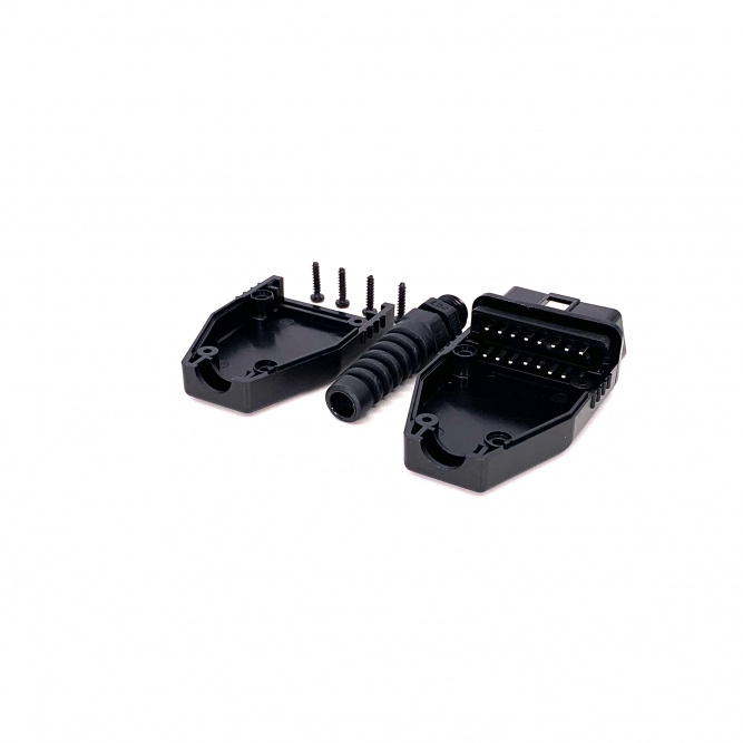 Штекер (разъем) OBD2 &amp;quot;папа&amp;quot; разборный