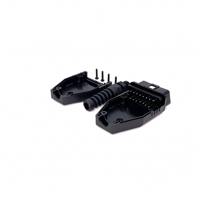 Штекер (разъем) OBD2 &amp;quot;папа&amp;quot; разборный