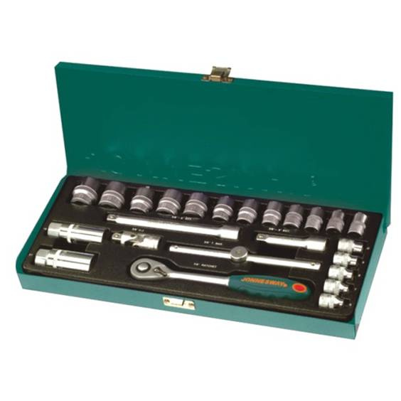 Набор головок торцевых Jonnesway S04H3125S 3/8&amp;quot;DR, 6-22 мм, 25 предметов