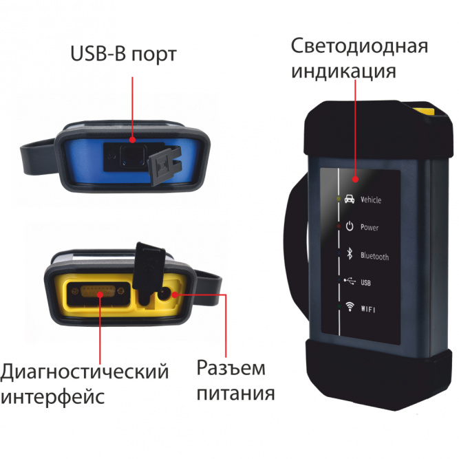 Диагностический сканер LAUNCH X431 Pro 3 v.4.0 Full (Версия 2020)
