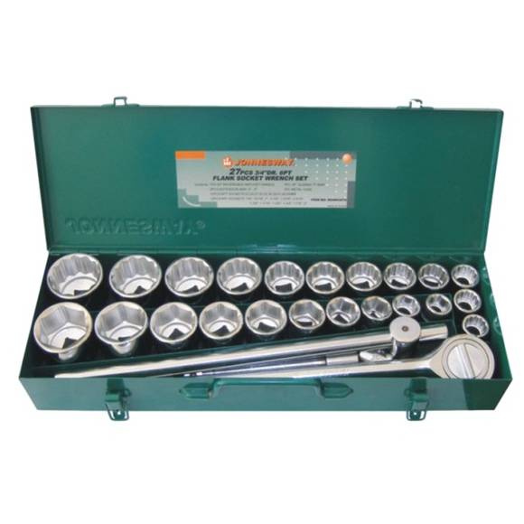 Набор головок торцевых дюймовых Jonnesway S04H6327S 3/4&amp;quot;DR, SAE 7/8&amp;quot;--2&amp;quot;, 27 предметов