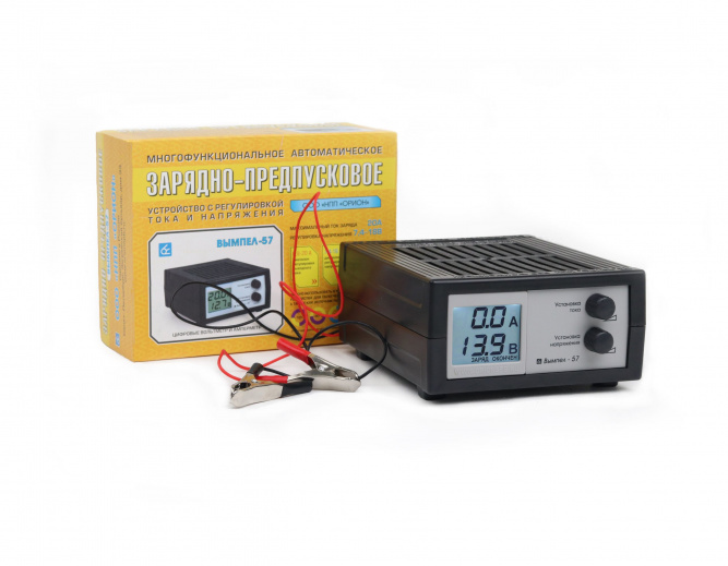 Зарядно-предпусковое устройство Вымпел-57 + ареометр электролита в подарок!