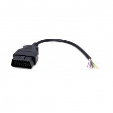 Штекер OBD2 (папа) с проводом