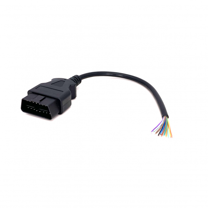 Штекер OBD2 (папа) с проводом
