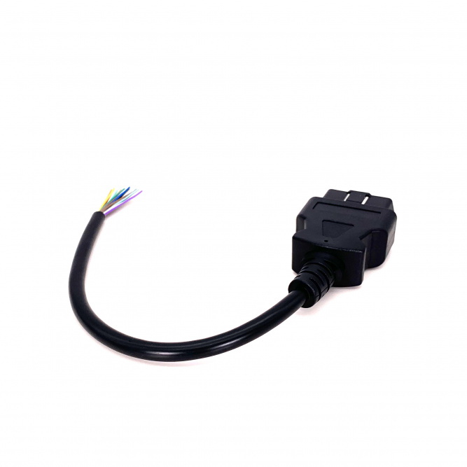 Штекер OBD2 (папа) с проводом
