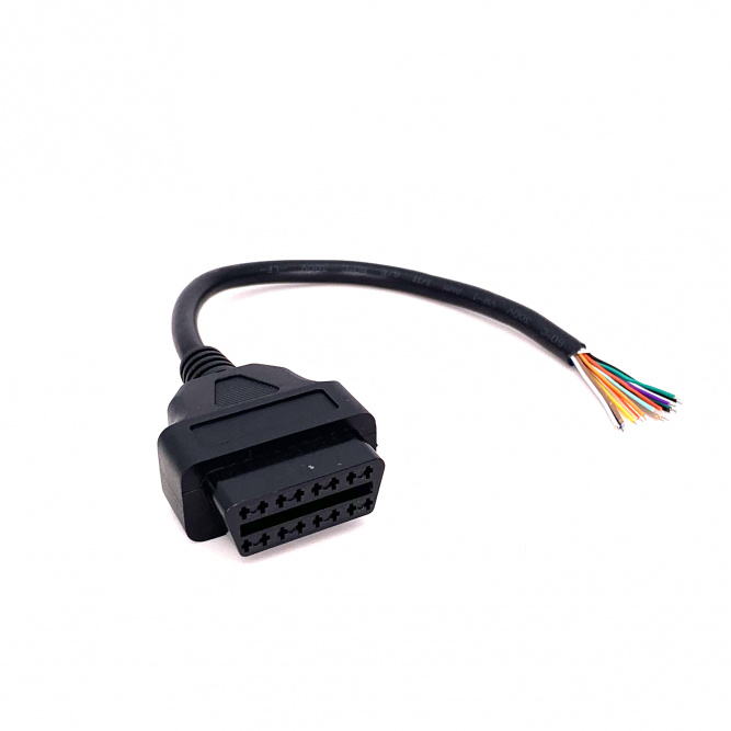 Разъём OBD2 (мама) с проводом